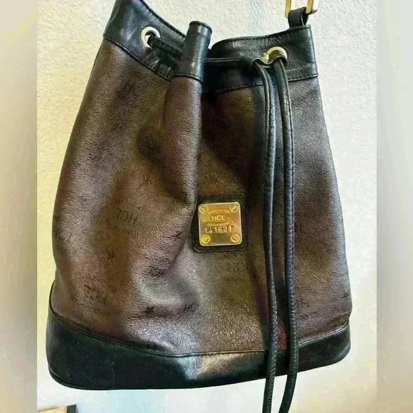Vintage HCL German Leather Crossbody - Picture 4 of 9